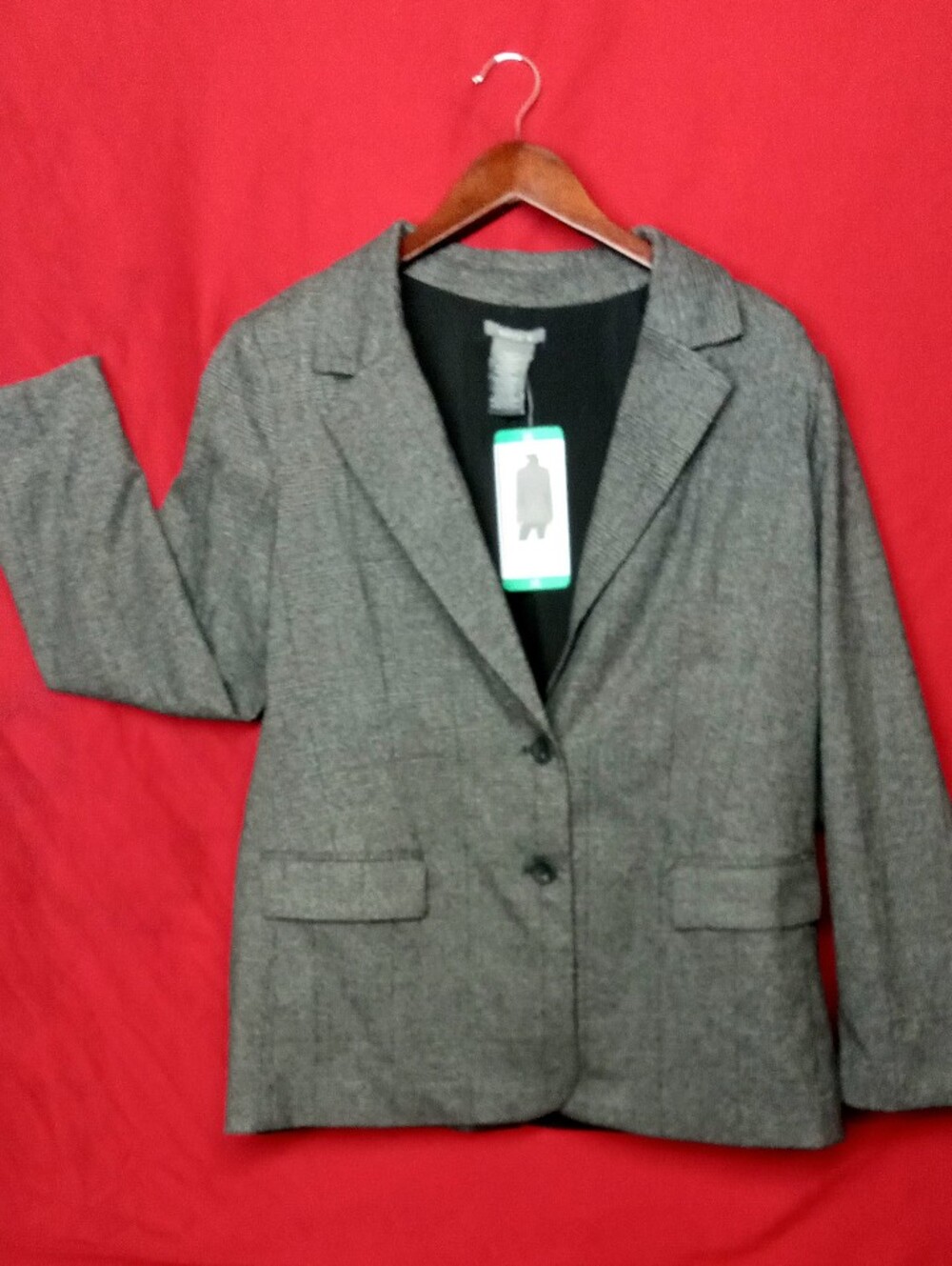 New women's Gray Blazer Jacket